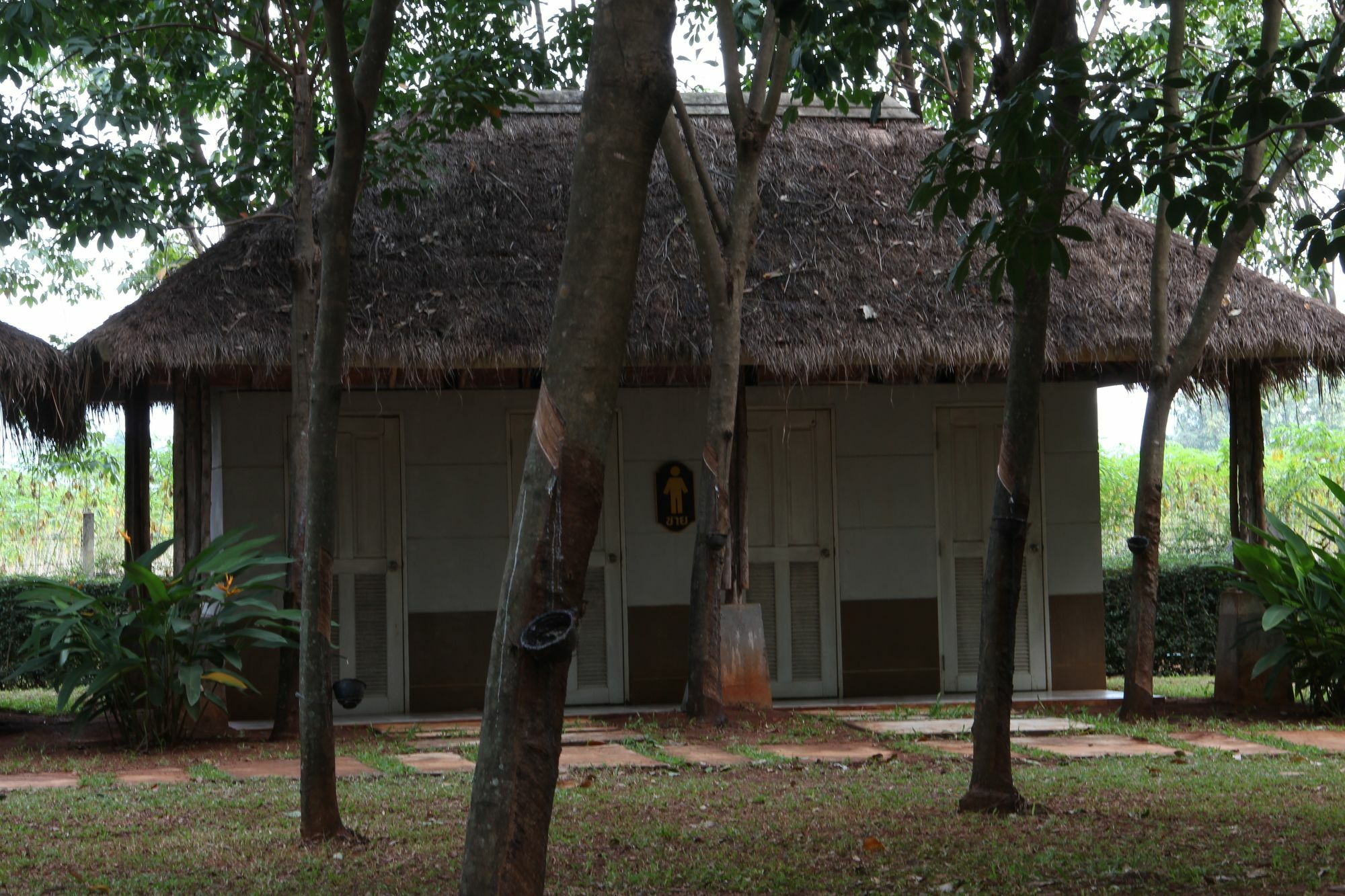 Singha Rubber Tree Hotel Sai Yok Exterior photo